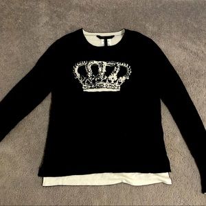 BCBG maxazaria crown sweater